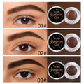 Wholesale Long-Lasting Waterproof Vegan Wax Cream Eyebrow Gel Enhancer with Brush Wholesale Waterproof Eyebrow Gel with Brush
