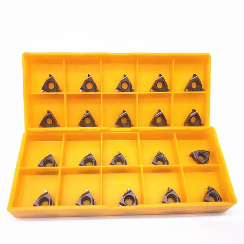 MMT  11ER AG55 11IR AG55  16IR 16ER AG55 VP15TF UE6020 US735 Thread Turning Tool Carbide Blade CNC Lathe Slotted Insert10P