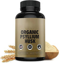 Psyllium Husk Capsules All-Natural Fiber Supplement Alternative to Psyllium Husk Powder Psyllium Husk Capsules for Gut Health