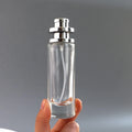 30 ml Mens Perfume Bottle Round Cylinder Refillable Glass Perfume Spray Bottle