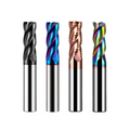 CHENGZHEN HRC60 Coarsely Ground Carbide Endmill - High Precision â‰¤0.005mm CNC Machining RoHS Certified