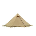 3.2*3.2m Portable Backpacking Hot Tent with Stove Jack Waterproof Tipi 2-3 Person Tents Outdoor Camping Hunting