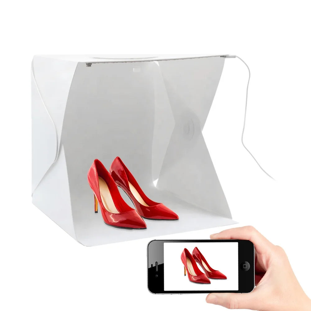 Mini Photography Studio Lightbox Softbox Folding Portable Photo Studio Box Shooting Tent Photo Background Box Kit