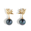 2023 New Design Big Pearl 18K Gold Plating Stud Earrings Fashion Jewelry for Women Wholesale