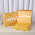 Design Printed Luxury Moon Cake Gift Boxes 6 Cakes Paper Mooncake Box Packaging Bag With Handle