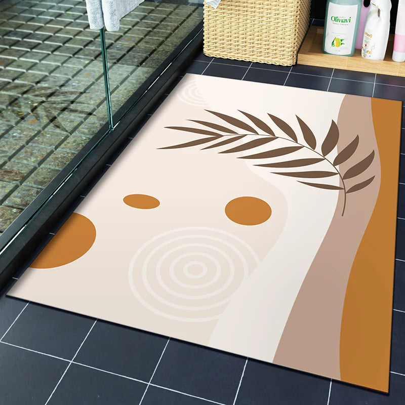 Customized Non-Slip Vinyl Grid Shower Bath Tub Floor Door Mat Pure PVC Bathroom Mat with Floral Design for Home Use