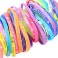 Luminous Glowing for Promotion Gift and Events Silicone Adjustable Bracelet