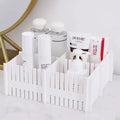 Free Combination DIY Storage Divider for Drawers Cross Buckle Fixing Clip Makeup Sock Underwear Organizer Plastic Material