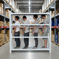 Chinese Manufacturer Metallic Heavy Duty Warehouse Shelving Storage Pallet Rack Selective Racking System Freestanding Quick