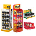 Custom Retail Cardboard Display Rack for T-Shirts Branded Clothes & Socks Corrugated Floor Display Stand for Advertising