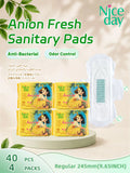Niceday Breathable Anion Sanitary Pad extra Long Period Pads Supplier