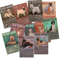 Vintage Dog Metal Poster Home Decor Gift Retro Tin Sign for Pub Bar Club Wall Decor Plate Pet Dog Metal Sign