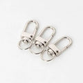 Bulk Wholesale DIY Zinc Alloy Key Clasp Finding Plated More Colors for Choice 12x33mm 1580564