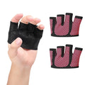 Half-Finger Lightweight Fitness Gloves Skin-Friendly with Gel Pad Shock-Absorbing Anti-Slip Breathable for Easy Gym Workouts