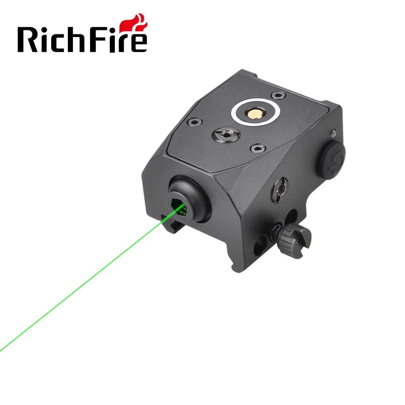 New Green Laser Mini Light Magnetic Charging Laser 3 Installation Mode Blue Laser Light