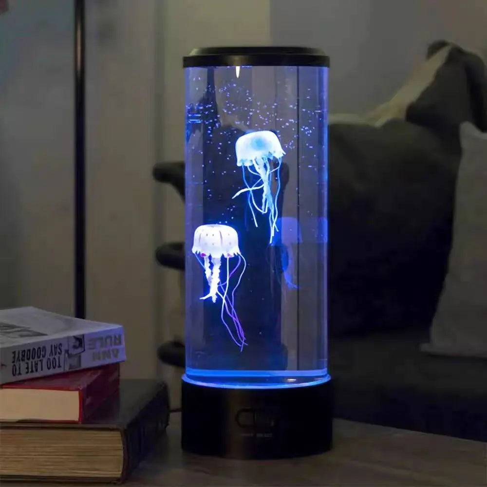 Jellyfish Lamp 17 Color Changing Jelly Fish Tank Mood Lamps Jellyfish Aquarium Night Light