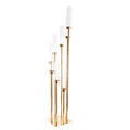 Gold Wedding Candelabra Centerpieces 8 Arm Metal Candolestick Candle Holder Ffor Wedding Decoration