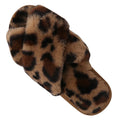 Fuzzy Women's Soft TPR Plush Lightweight Warm Winter Autumn House for Non-Slip Slip-On Open Toe Cozy Indoor Outdoor