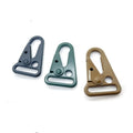 Outdoor Metal Hook Buckle Olecranon Keychain Clasp Tactical Spring Carabiner Webbing Gun Strap Sling Snap EDC Gear Metal Hook
