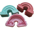 Hot Sale Food Grade  Heat-resistant  Non-Stick Cute Arch Shaped  Baking Pans Rainbow Shape Silicone Cake Mold