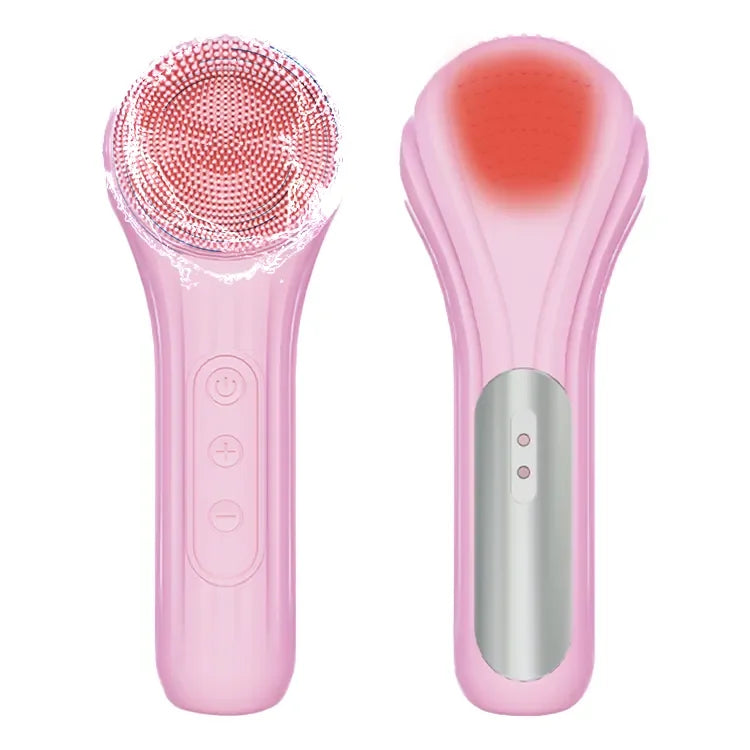 IPX7 Waterproof Silicone Sonic Face Brush for Home Use Facilitating Skin Rejuvenation Whitening Nose Cleansing
