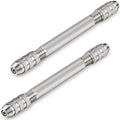 (2 Pieces) Double DIY Hand Drill Pin Visedrill Thread Twisting Toolmaking Hairpin Key Chain Bracelet Necklace