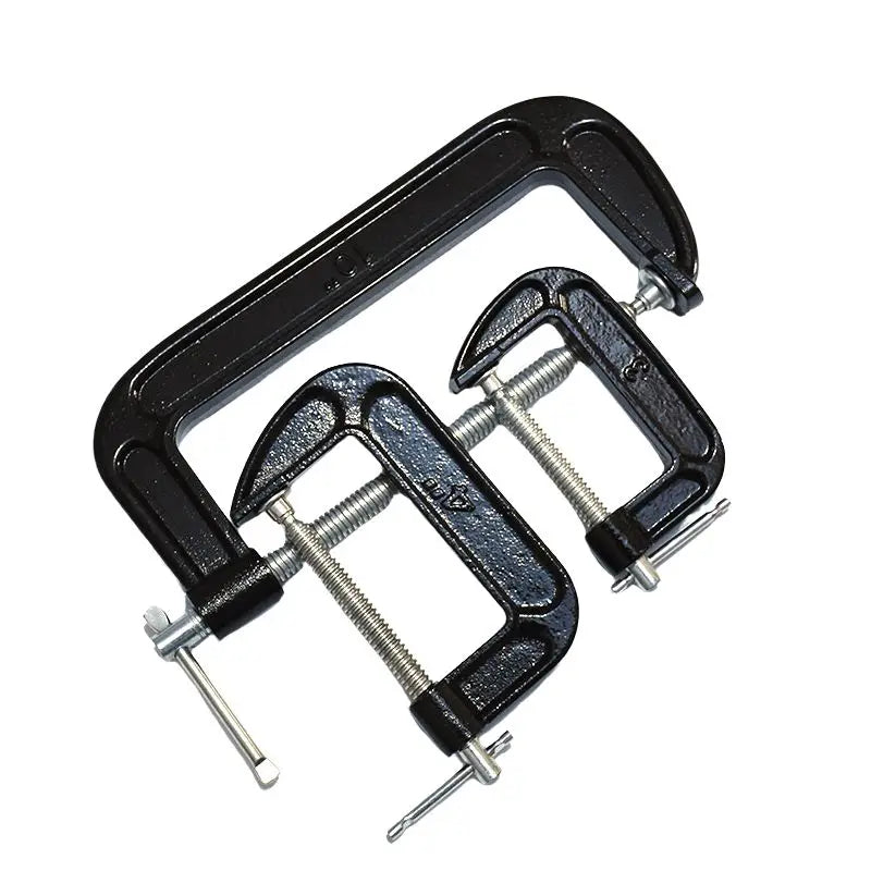 Direct Sales DIY Malleable Cast Iron F Clamp Heavy Duty Fast Lock Secure Grip Tool Bar Woodworking Projects Reliable Inch