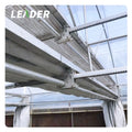 Agricultural Multi Span Greenhouse Shading and Ventilation Galvanized Large Pinion and Rack