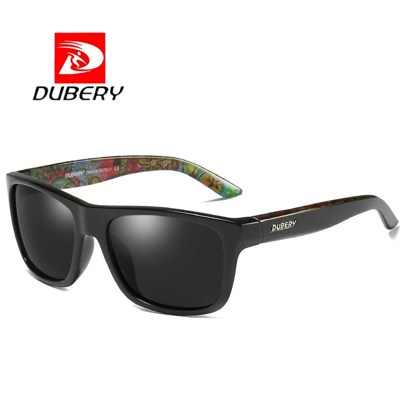 DUBERY 2025 Women Designer Blue Frame Sunglasses Fashion Sun Glasses with Clear Frame European Style Gafas De Sol Manufacturer