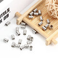 Wholesale Stainless Steel Spacer Beads for Bracelet Beads Big Hole Jewelry Bead for Jewelry Making