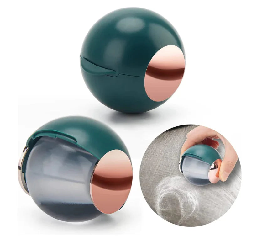 Hair Remover Ball Reusable Gel Lint Roller for Pet Hair Upgrading Travel Size Mini Lint Rollers Washable Sticky Roller Ball