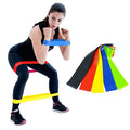 Wholesale Fabric Assist Resistance Bands 5 Set Home Exercise Custom Logo Stretching Fitness Non Slip Elasticity Resistance Band
