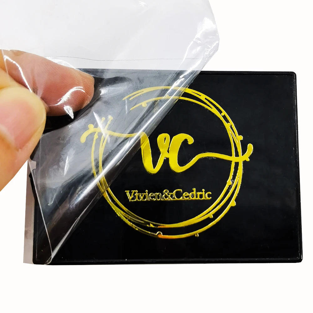 Custom Metal Transfer Sticker High Quality Print Cut Embossed Foil Label Paper for Wine Beer & Beverage Industries