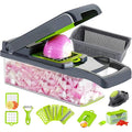 Kitchen 16 in 1 Vegetable Chopper Cutter Multi Operated Vegetable SlicerSafe Manual Salad Food Onion Vegetable Cutter Chopper