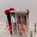 High End New Multi Color Laser Handle Nylon Hair Makeup Brush Single Loose Brush Foundation Single Powder Blusher Brush
