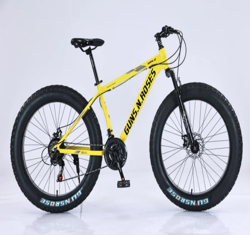 Whole Sale 26" 27.5 Inch  Non-electric Snow Bike/Fat Tire/Dual DISC Brake/Aluminum Alloy Frame/7/21 Speed/Suspension Fork