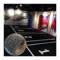 High-End Black Logo Artificial Grass Turf for Golf Premium Gym Sport Turf