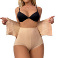 Women's High Waist Trainer Tummy Control Panties Columbian Fajas Shapewear Butt Lifter Hook Zipper Closure Made Nylon Spandex