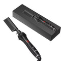 Customized 500 Degree Electric Hot Comb Hair Straightener Professional Flat Iron for Salon and Home Use