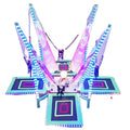 Indoor/outdoor Bungee Jumping Trampolines for Four People in Shopping Centers and Kindergartens
