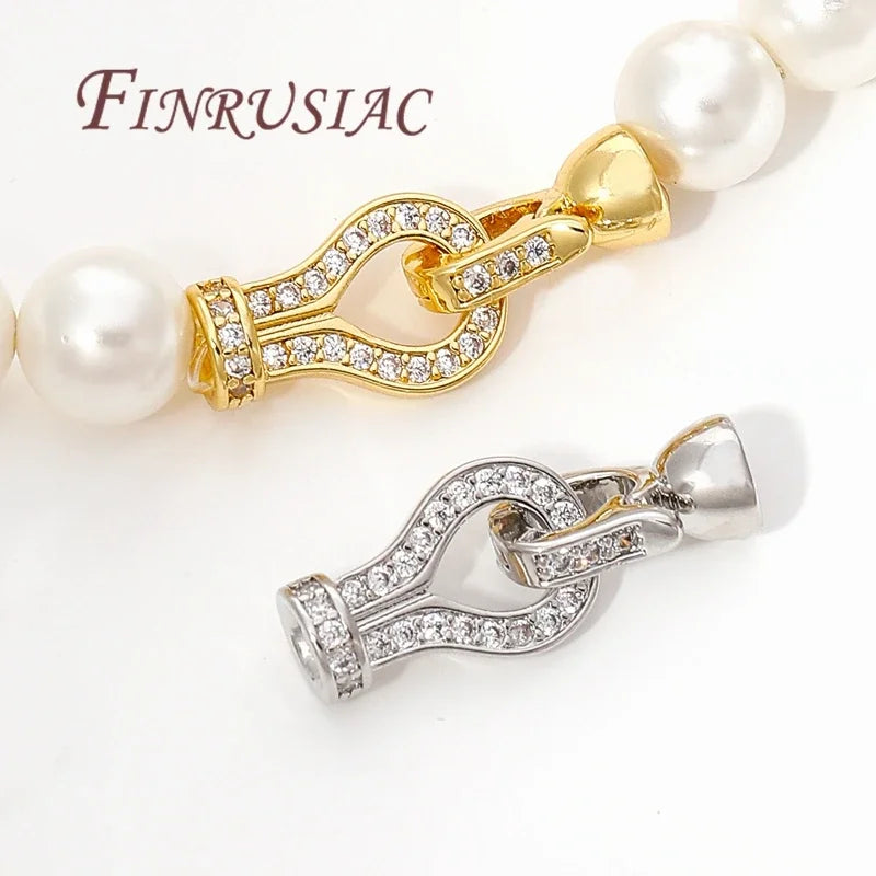 18K Real Gold Plated Jewelry Locks and Clasps DIY Supplies for Making Necklaces and Bracelets Fasteners Included