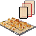 Silicone Baking Mat Reusable Baking Mat Non-Stick Food Safe Oven Baking Sheet for Baking Making Cookies Macaroons Bread