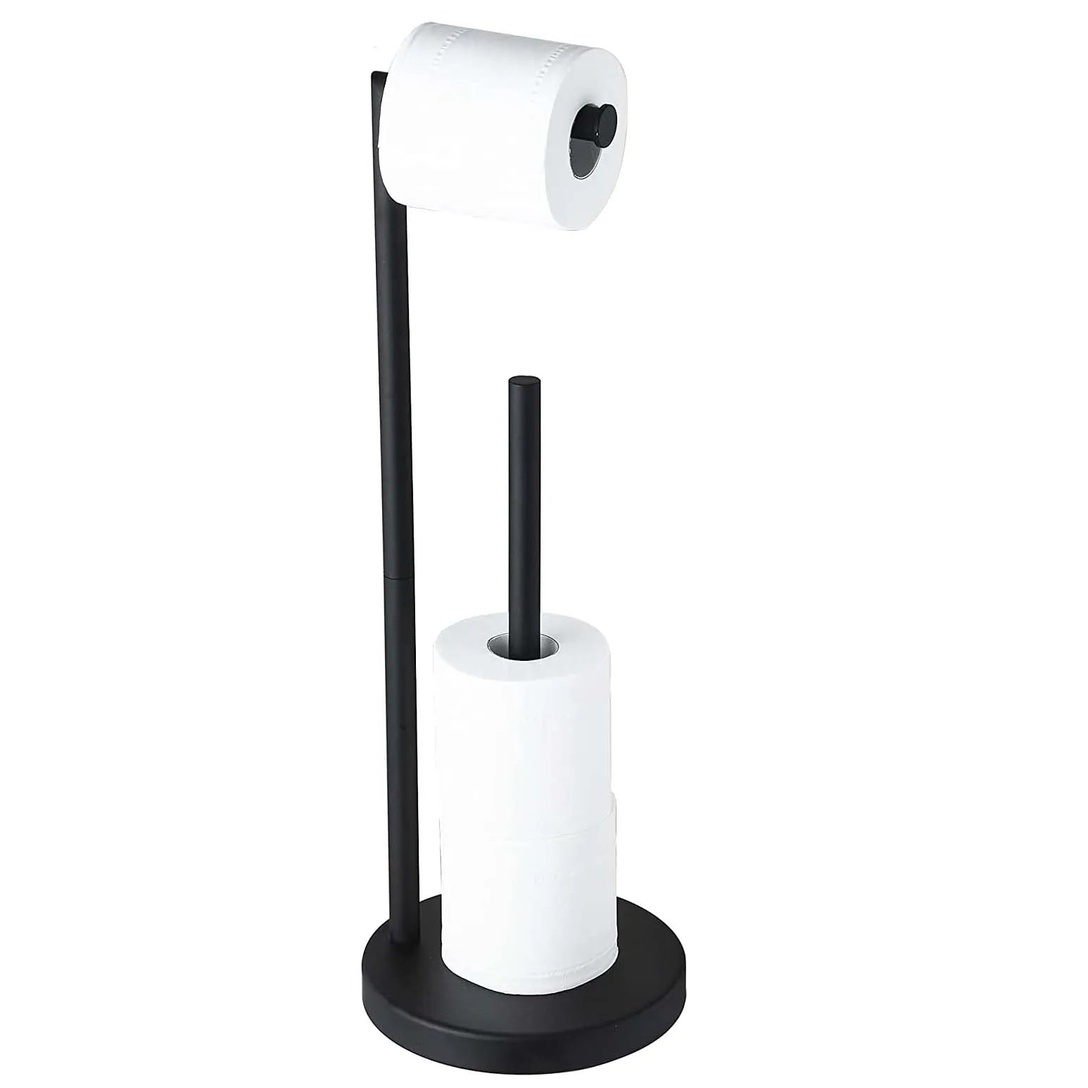 Modern Floor Standing Tissue Holder Toilet Paper Stand for Bathroom