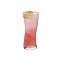 Restaurant & Bar Household 350ml Clear S-Shaped Design Beverage Glass Drinking Cocktail Glass Juice Beer Glass