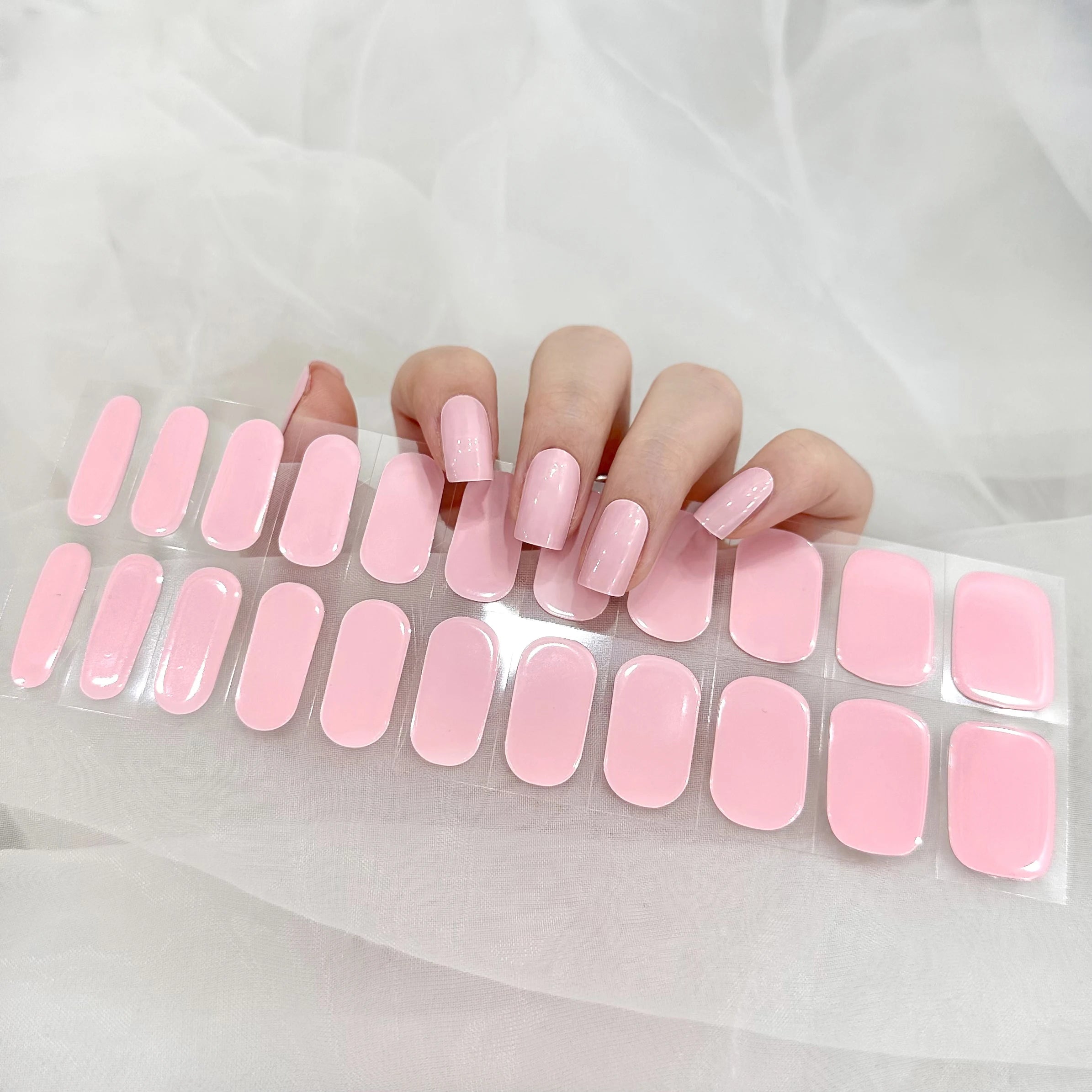 Wholesale Gel Nail Stickers Uv Nail Art Sticker Curing Nail Stickers