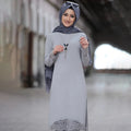 Traditional Middle East Pakaian Wanita Muslim Ethnic Clothing Women 2 Pieces Outfit Pants Set Clothing 2025