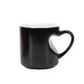 Peach Heart color changing Mug sublimation mug Custom Personalized Heat Press mug