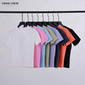 High Quality Polyester Women's T-shirts Custom logo Women Soft Slim Fit t Shirt With logo