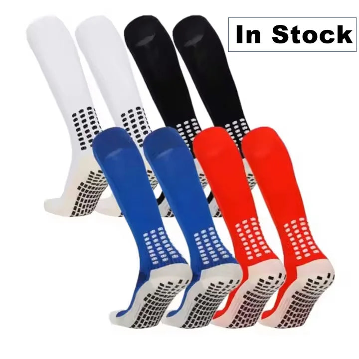 Classic Superior Football Socks Athletic Football Soccer Socks Silicone Grip Knee High Men Socks
