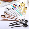 New Items Stainless Steel Commercial Restaurant Silverware Cheap Reusable Cutlery Set
